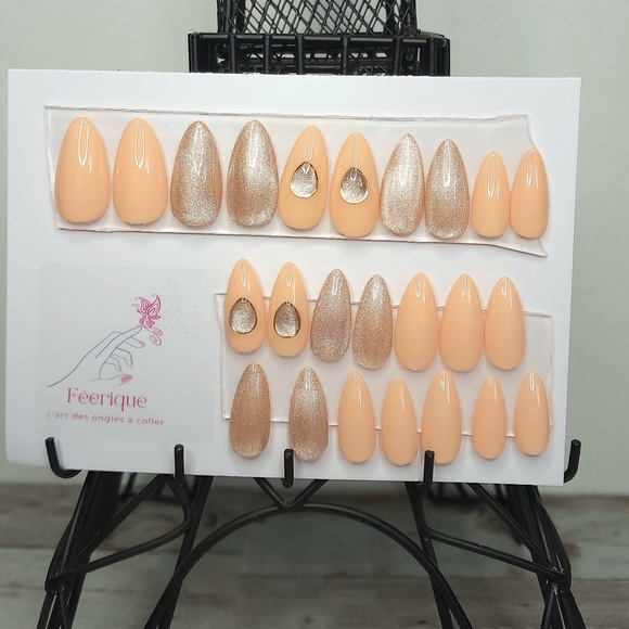 Peachy press on - Picture 1 of 1